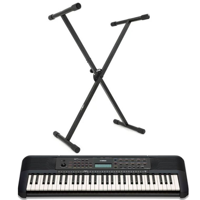 Pack Teclado Yamaha PSR-E273 + atril de tubo simple 1
