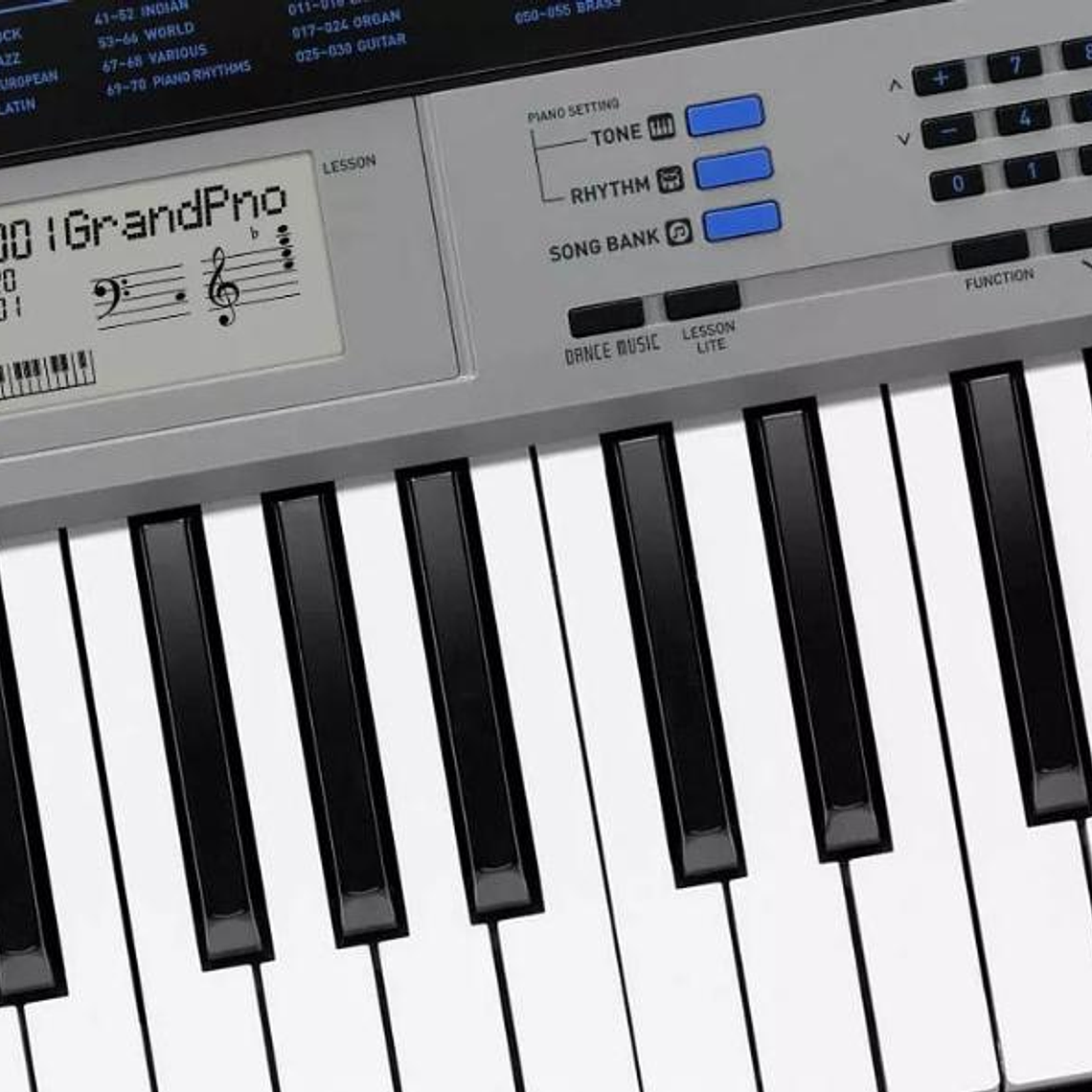 Pack Teclado Casio CTK-1550 + atril de tubo simple 2