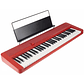 Pack Teclado Casio CT-S1 Rojo + atril de tubo simple - Miniatura 2