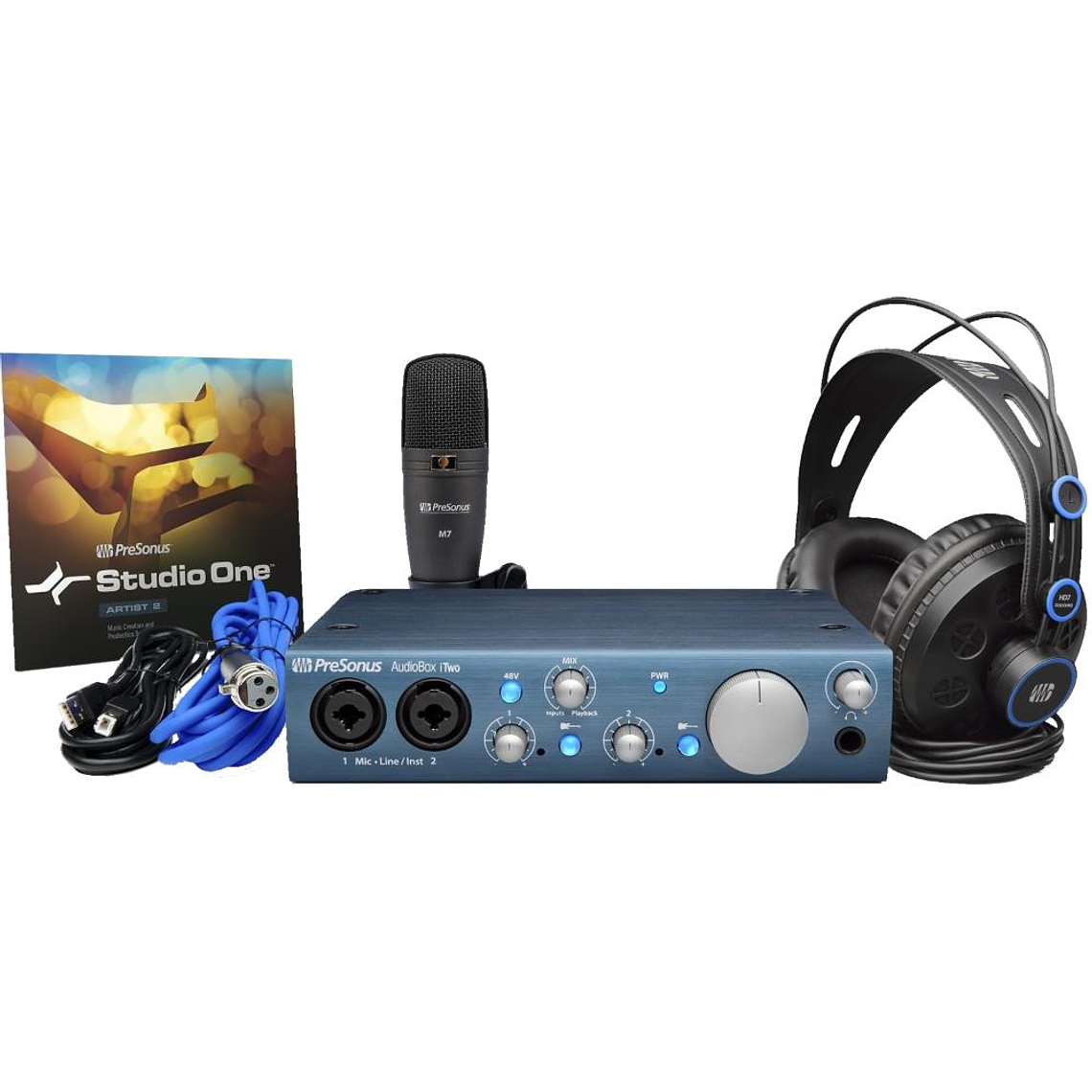Pack Home Studio Presonus Audiobox iTwo Studio 1