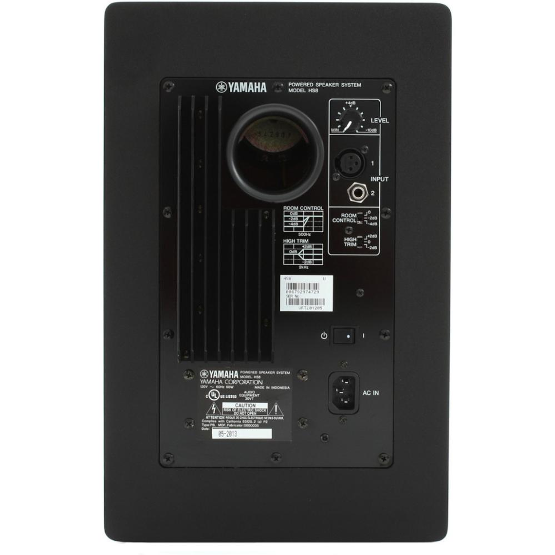 Monitor de estudio Yamaha HS8 MP (par) 3