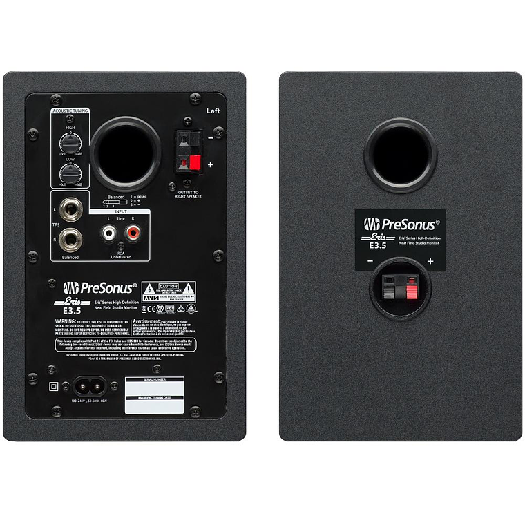 Monitor de estudio Presonus ERIS 3,5 (par) 2