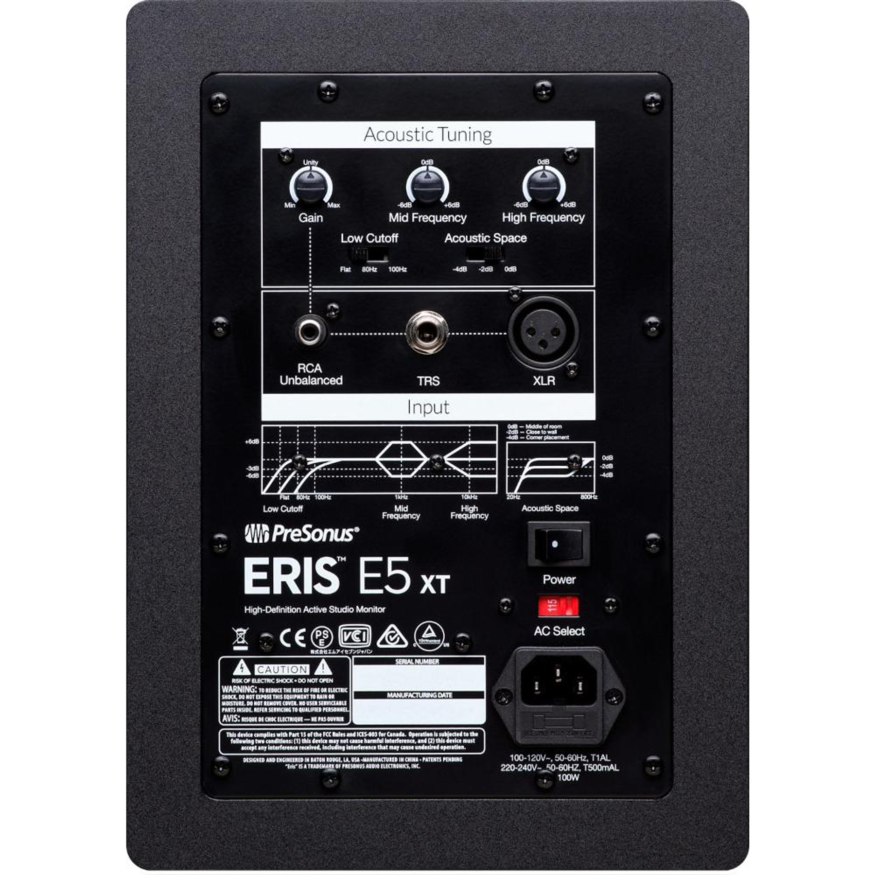 Monitor de Estudio Presonus ERIS E5 XT