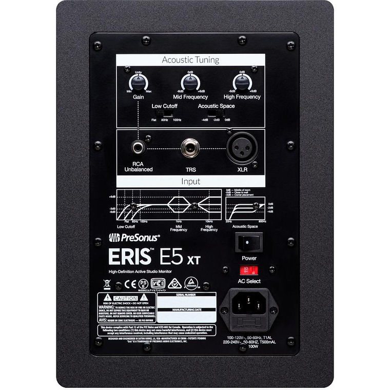 Monitor de Estudio Presonus ERIS E5 XT 3