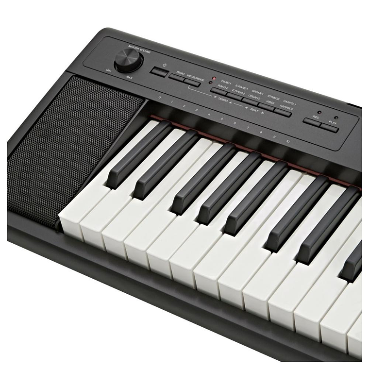 Piano Digital Portatil Yamaha Piaggero NP-12 Black 3