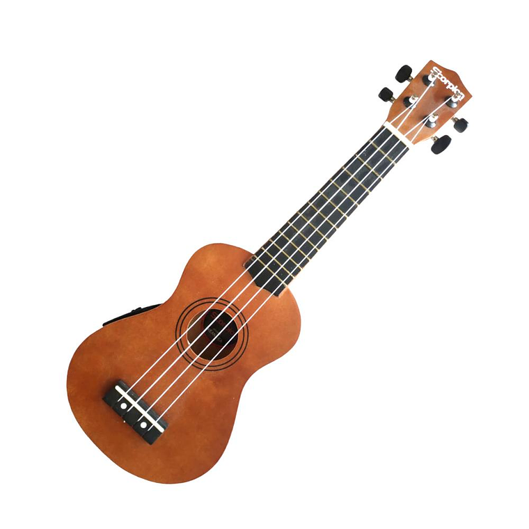 Ukelele Soprano Electroacustico Scorpion KEANA/EQ 1