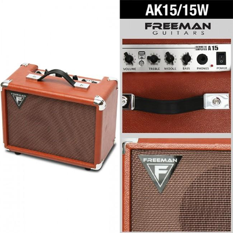 Amplificador de guitarra Freeman AK-15 3