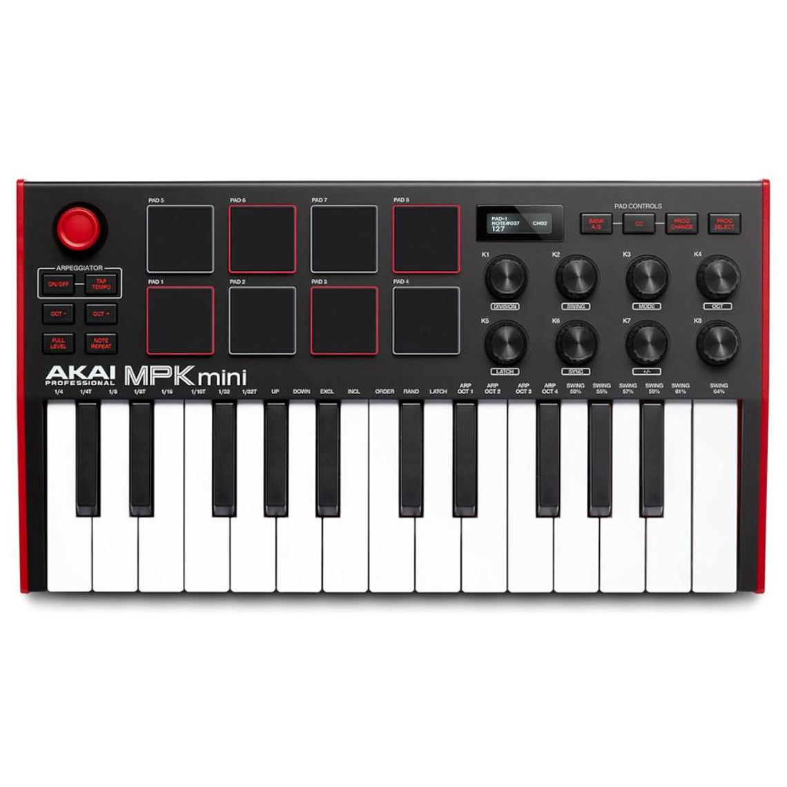 Controlador MIDI Akai MPK Mini MKIII 2