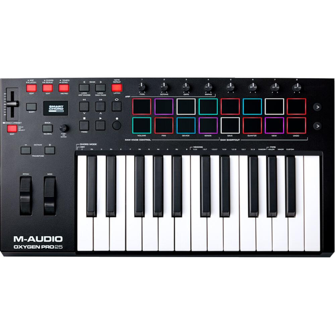 Controlador MIDI M-Audio Oxygen Pro 25 1