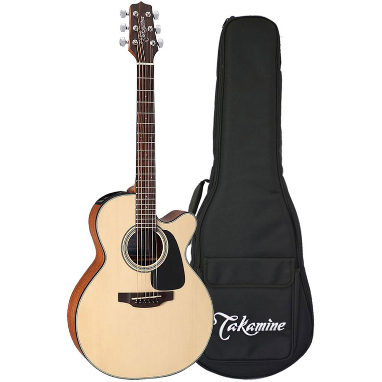 Guitarra electroacustica 3/4 con funda Takamine GX18CENS 4