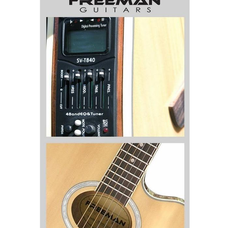 Guitarra electroacustica Freeman FRA95NCET NT 2
