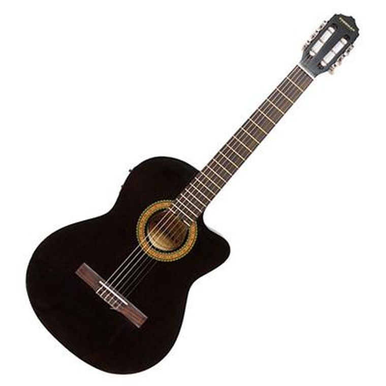 Guitarra electroacustica Freeman FRCG44CEQ BK 1