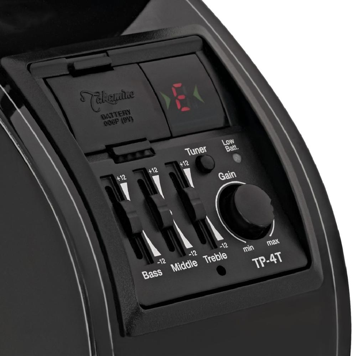 Guitarra electroacustica Takamine GF15CE BLK 4