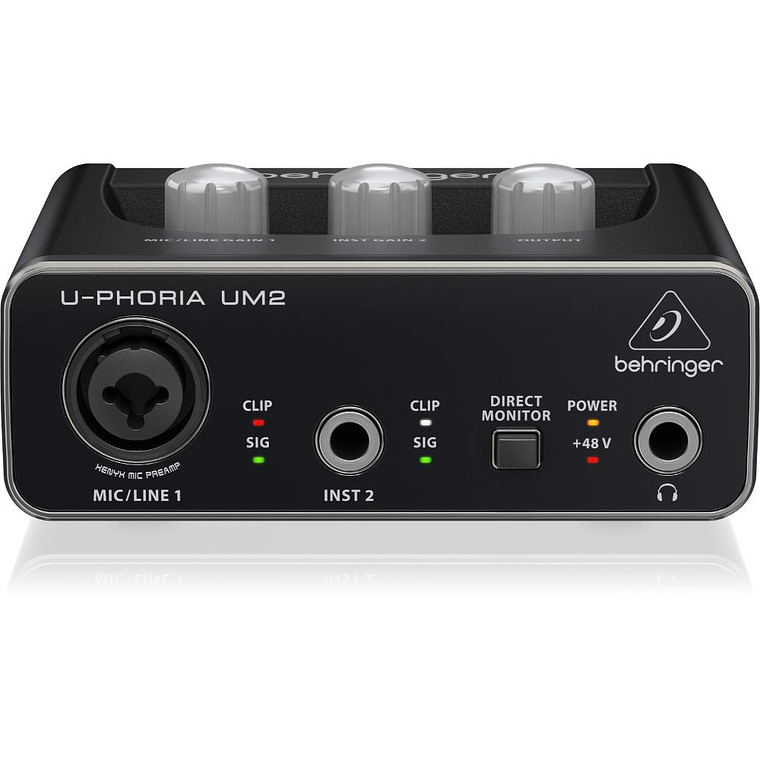 Interfaz Behringer U-PHORIA UM2 2
