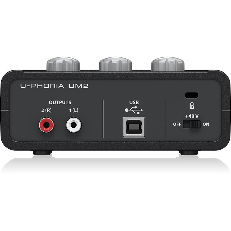 Interfaz Behringer U-PHORIA UM2 3