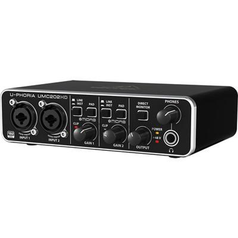 Interfaz Behringer U-PHORIA UMC202HD 1