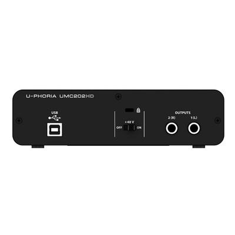 Interfaz Behringer U-PHORIA UMC202HD 3