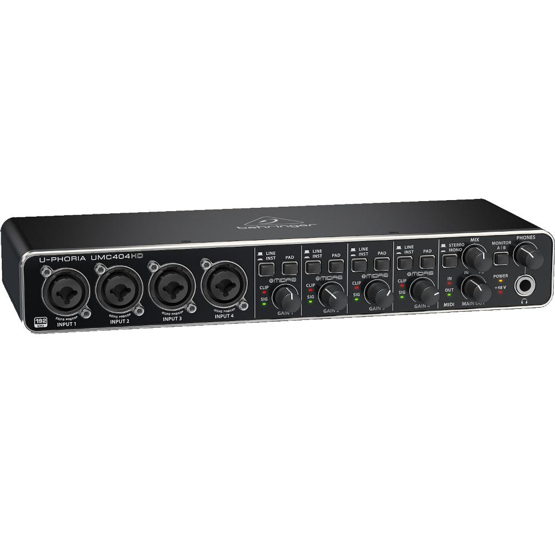 Interfaz Behringer U-PHORIA UMC404HD 1