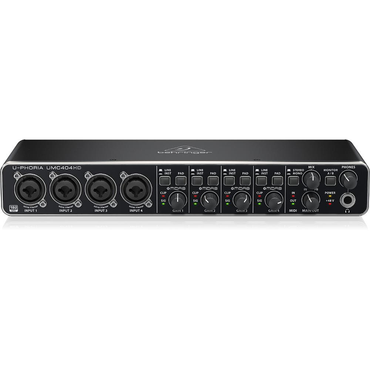 Interfaz Behringer U-PHORIA UMC404HD 2