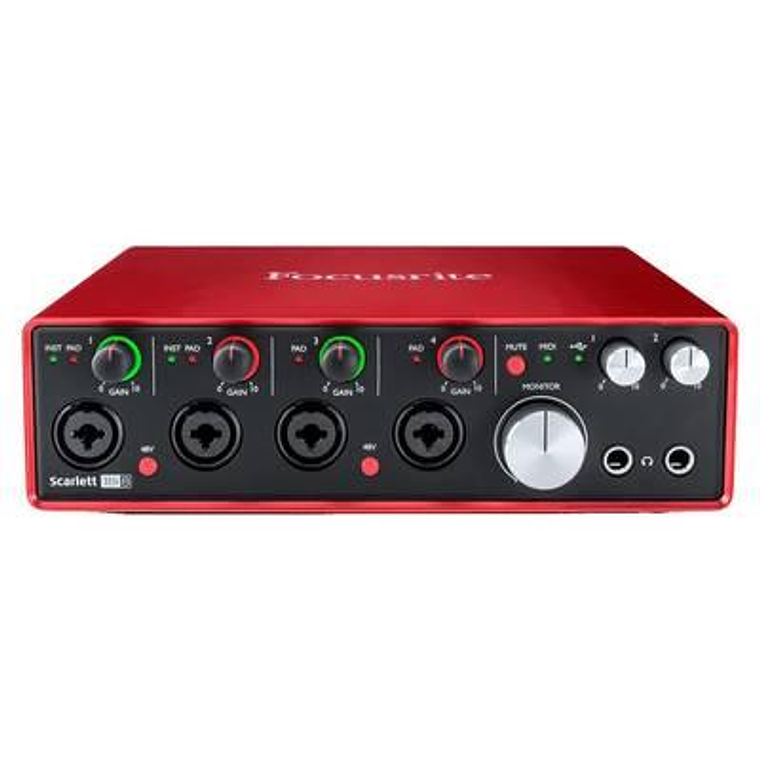 Interfaz Focusrite Scarlett 18i8 3rd. Gen 1
