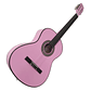 Guitarra Acustica 39'' Hendrix HX0031 Rosado - Miniatura 2