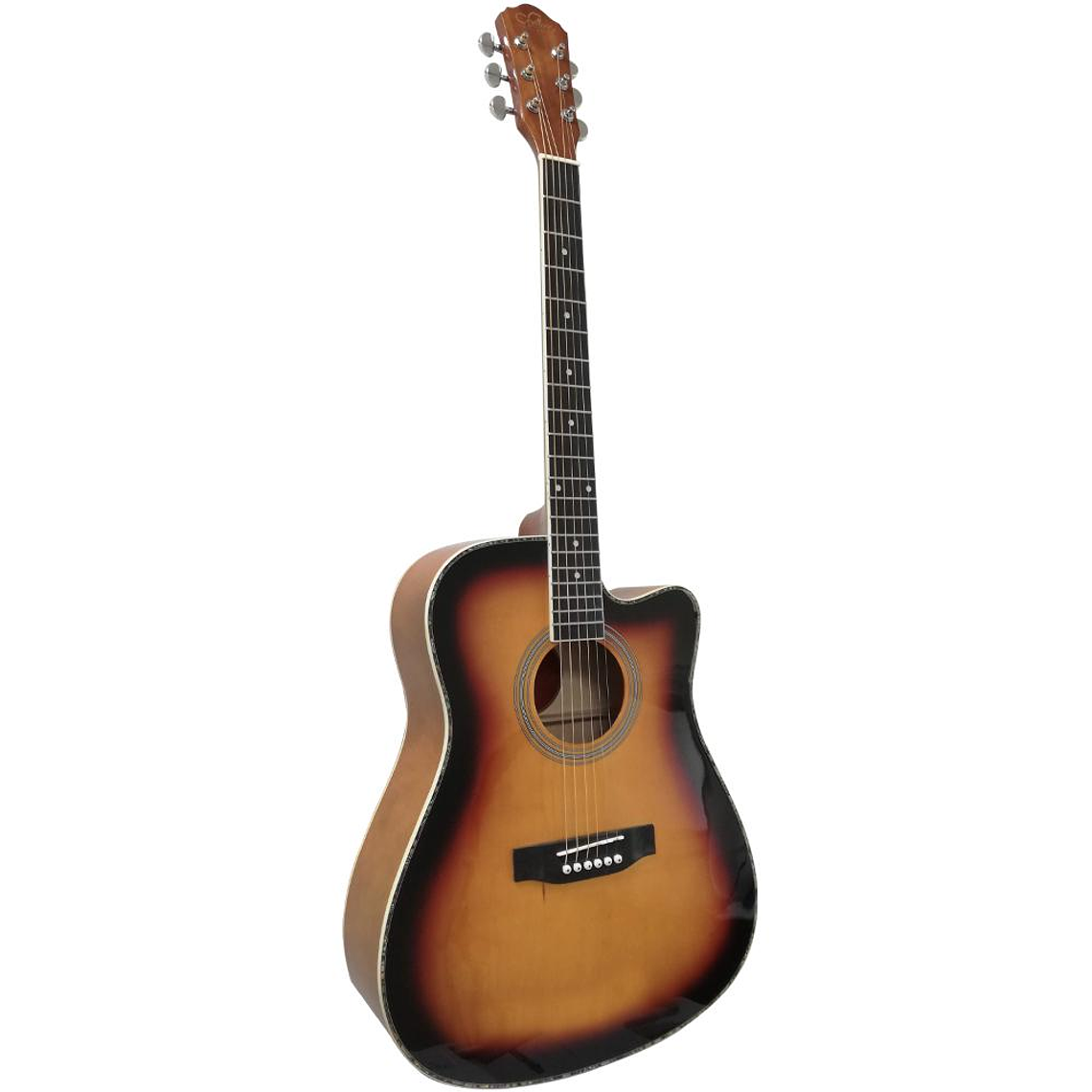 Guitarra Acustica Folk 41'' Sevillana 9108 Sunburst 2