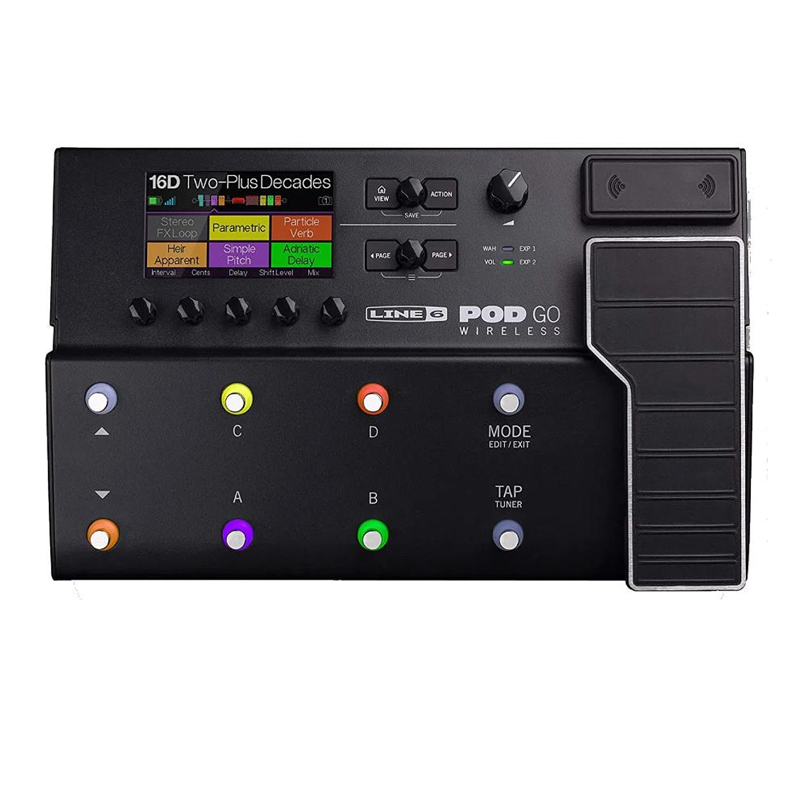 Pedalera multiefecto Line 6 Pod GO Wireless 1