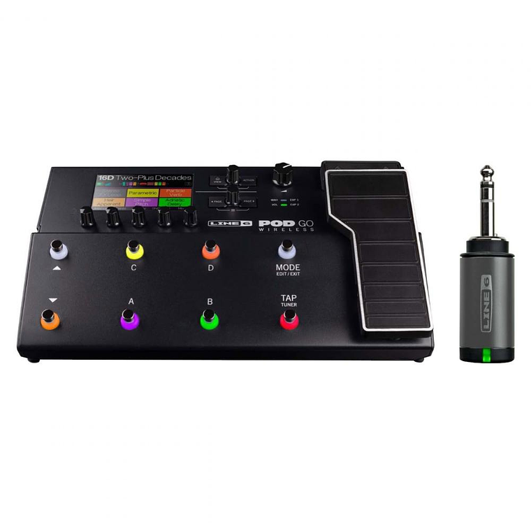 Pedalera multiefecto Line 6 Pod GO Wireless 4