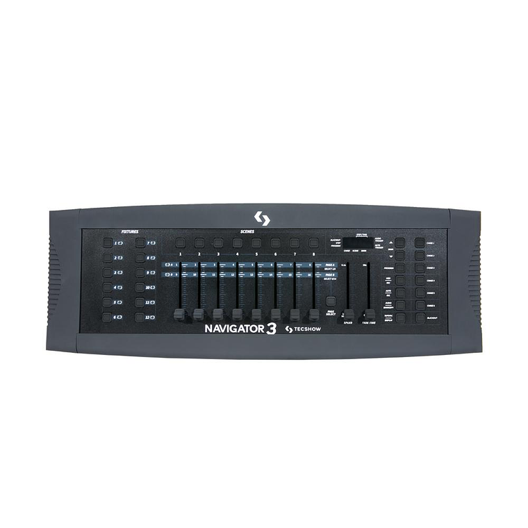 Controlador DMX Tecshow Navigator 3 2