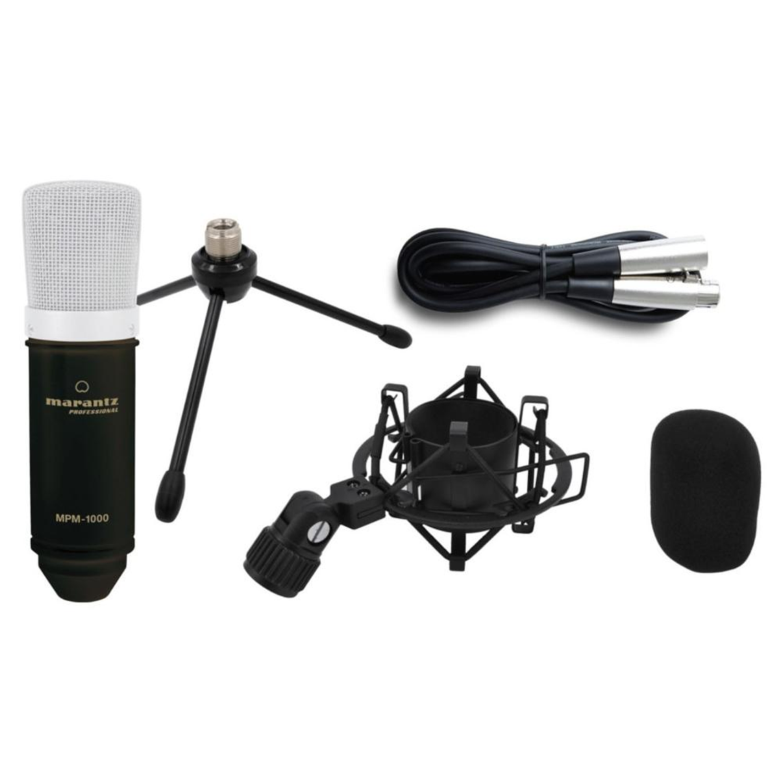 Microfono Condensador XLR Marantz MPM-1000 4