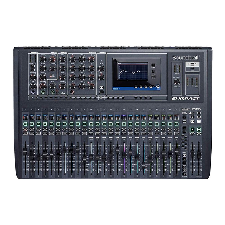 Mezclador Digital Soundcraft Si Impact 1