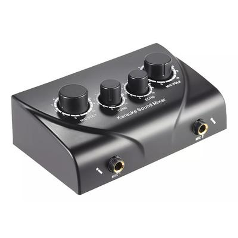 Mezclador de Karaoke Portatil Alpha Pro MEZ-MX3 2