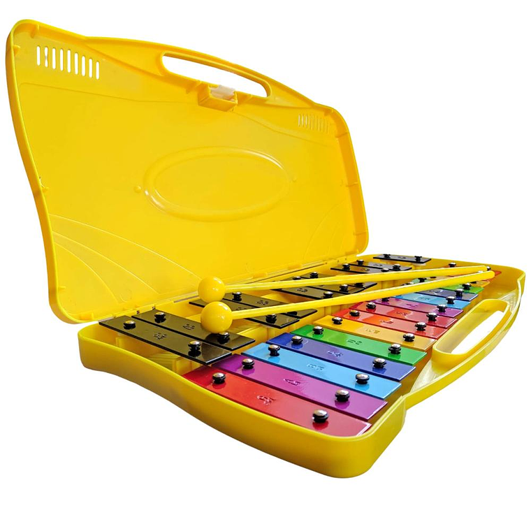Metalofono 25 Notas DB MDM-0520 Amarillo 2