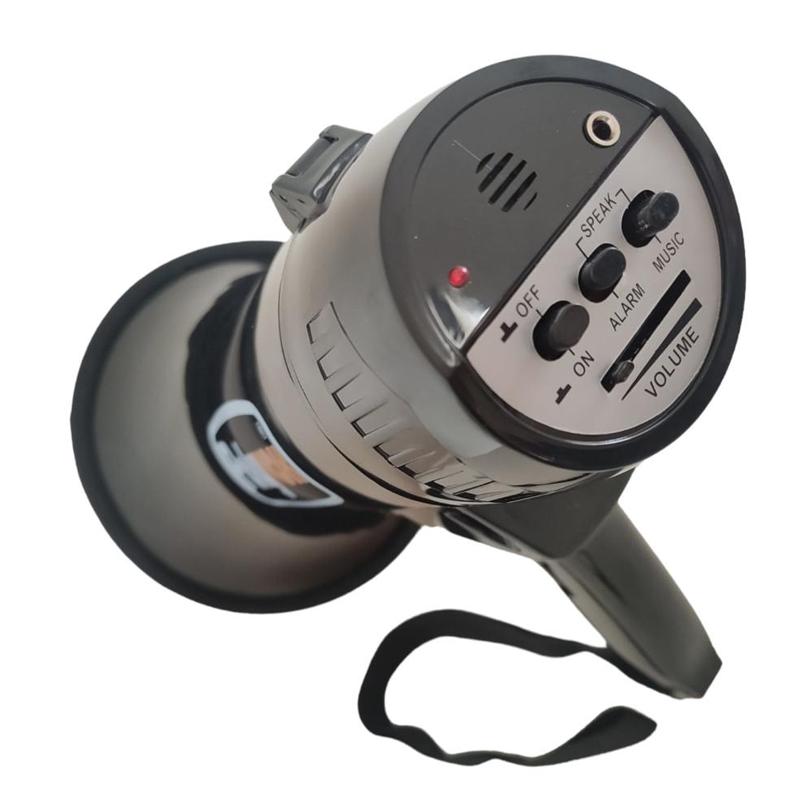 Megafono Recargable de 20W Polyvox PYV-111A/BK 3