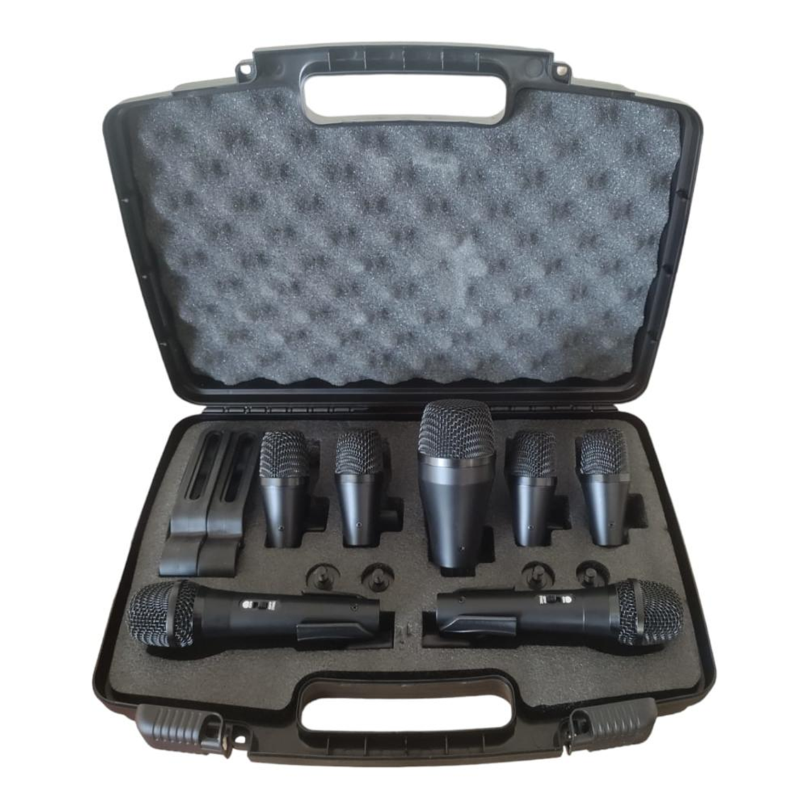 Kit de 7 microfonos para bateria Fidek DRUMKIT7 DK7 2