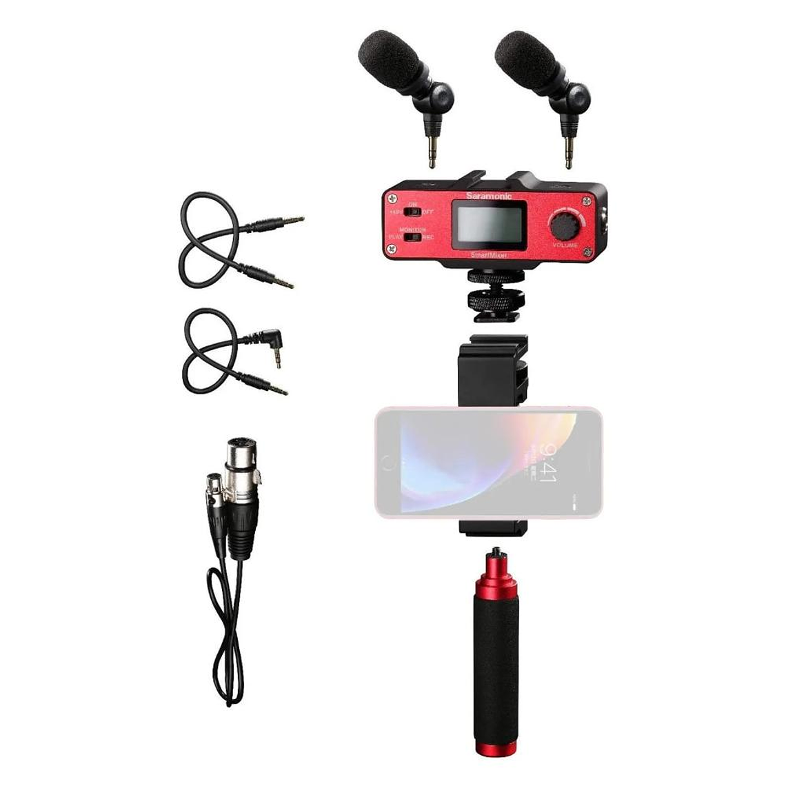 Kit Interfaz Mixer para Smartphone Saramonic SmartMixer 2