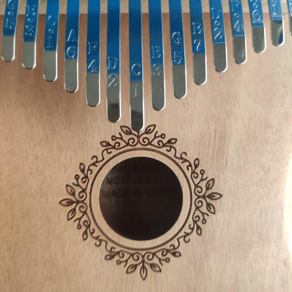 Kalimba de 17 notas Entretemusica CA-17T 2
