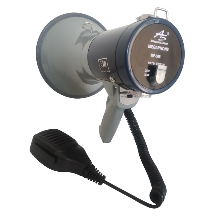 Megafono Portatil de 30W American Sound MP-508 3