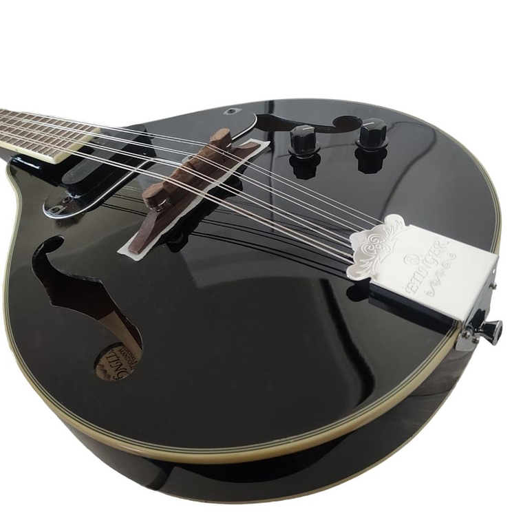 Mandolina Electroacustica Etinger BET-500 Negro 2