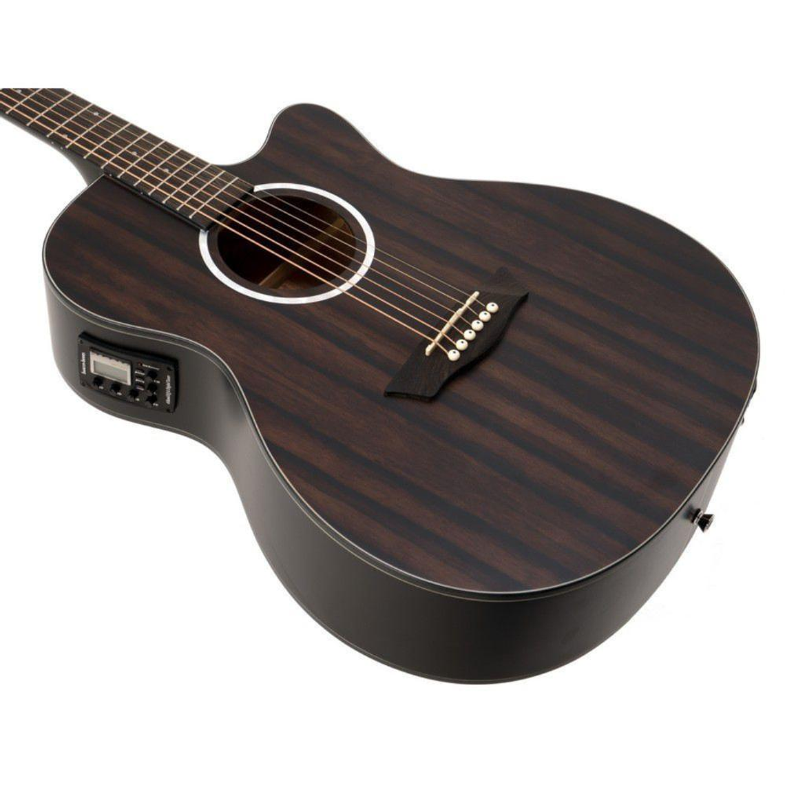 Guitarra Electroacustica Washburn Deep Forest Ebony ACE 2