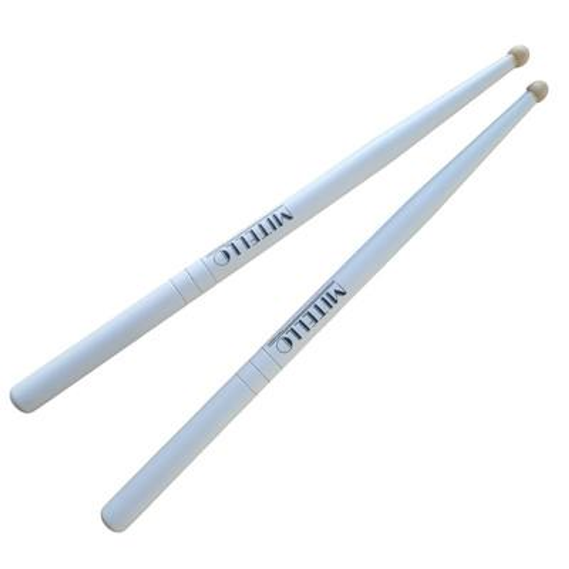 Baquetas caja de banda Mitello Blancas 1