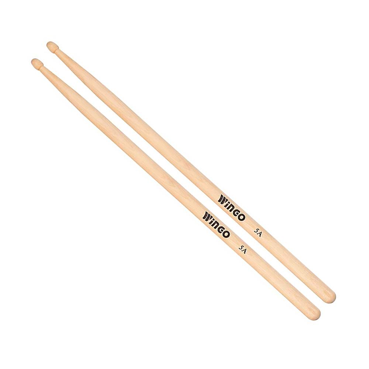 Baquetas punta de madera Wingo 5A 1