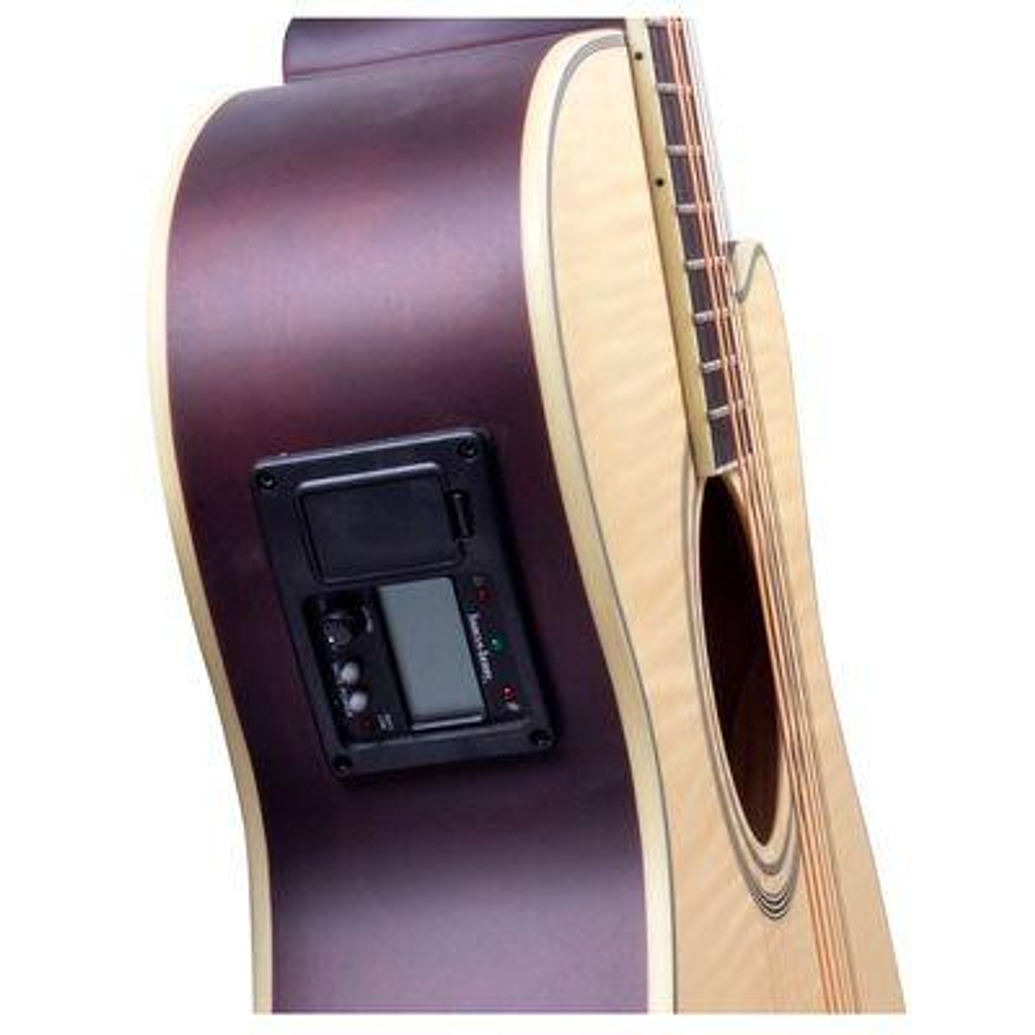 Guitarra Electroacustica Oscar Schmidt OACEF/N-A NAT 3