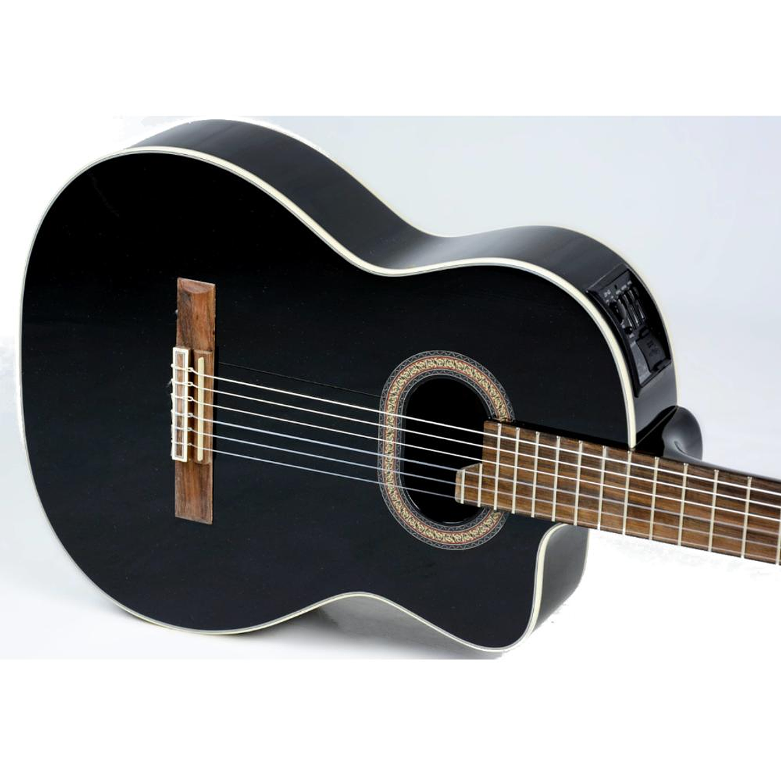 Guitarra Electroacustica Nylon Takamine GC6CE BLK 2