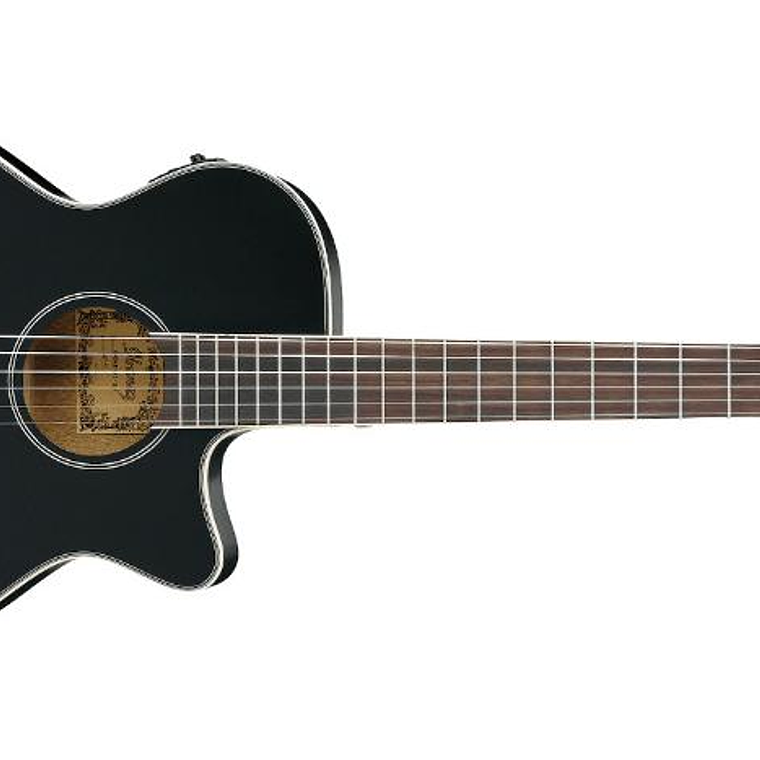 Guitarra Electroacustica Ibanez AEG8TNE BKF 1