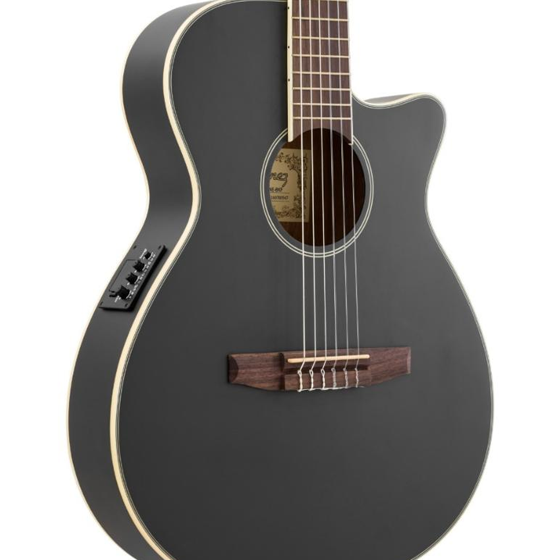 Guitarra Electroacustica Ibanez AEG8TNE BKF 2