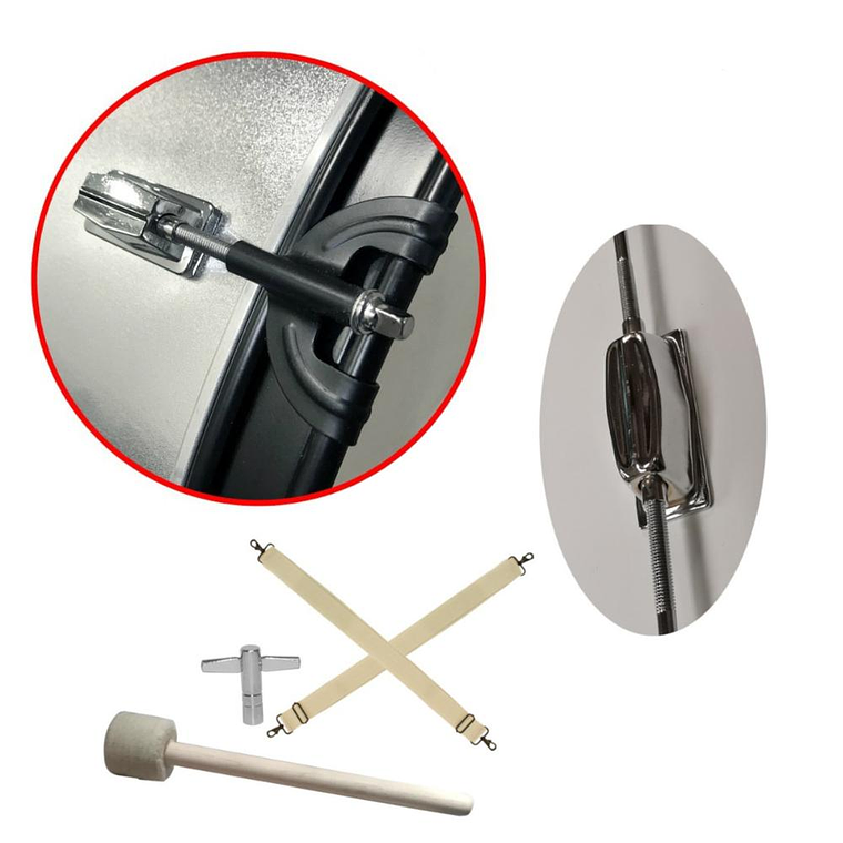 Bombo de banda 26'' x 14'' con arnes RMX MBS-2614SLA 2