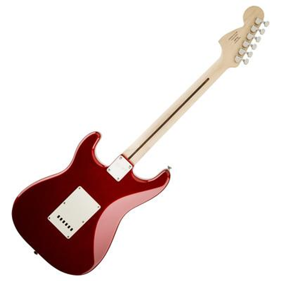 Guitarra Electrica Squier by Fender Strat MN Candy Red 3