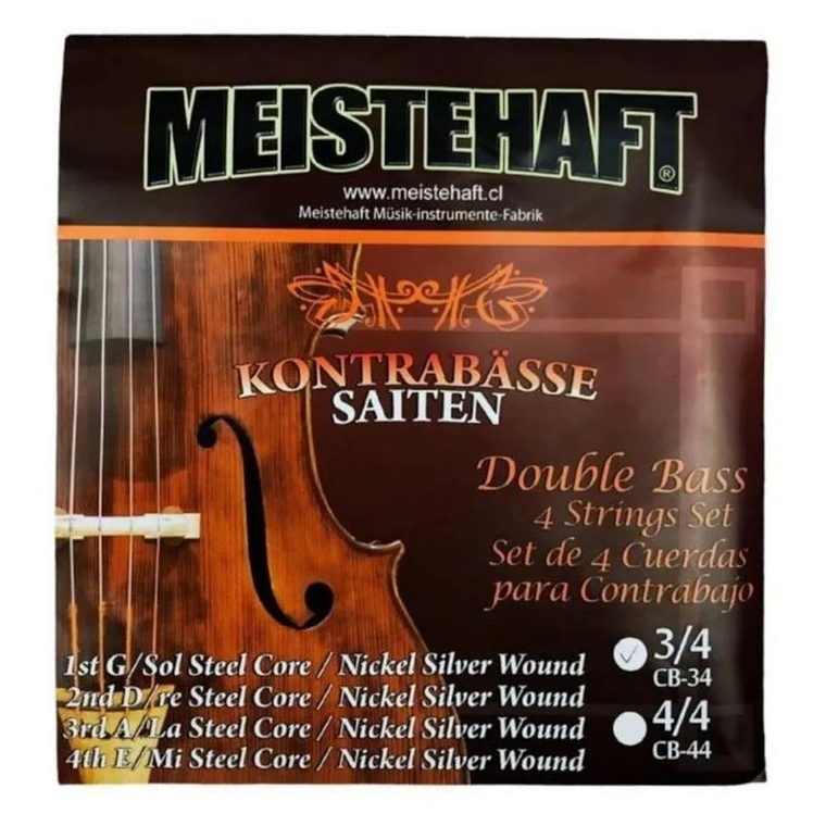 Set Cuerdas Contrabajo 3/4 Meistehaft CB-34 1