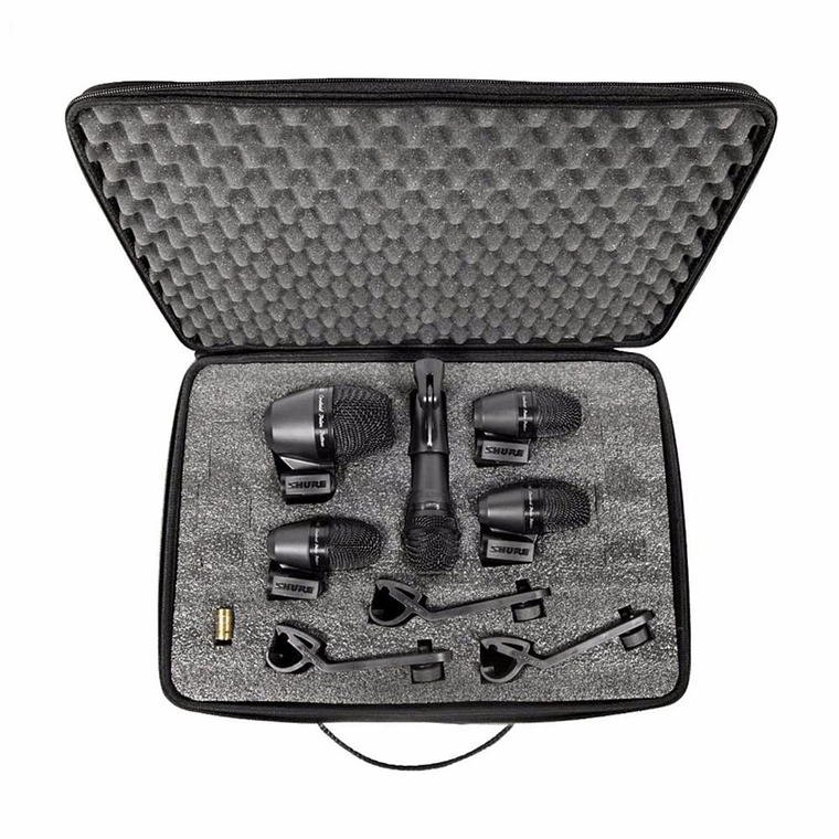 Set de microfonos para bateria Shure PGADRUMKIT5 2
